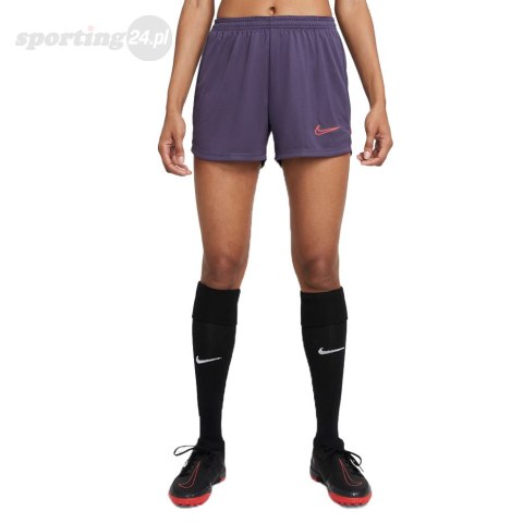 Spodenki damskie Nike Dri-FIT Academy fioletowe CV2649 573 Nike Football Spodenki damskie Nike Dri-FIT Academy fioletowe CV2649 573 Nike Football