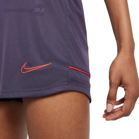 Spodenki damskie Nike Dri-FIT Academy fioletowe CV2649 573 Nike Football Spodenki damskie Nike Dri-FIT Academy fioletowe CV2649 573 Nike Football