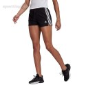 Spodenki damskie adidas Essentials Slim Shorts czarno-białe GM5523 Adidas