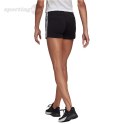 Spodenki damskie adidas Essentials Slim Shorts czarno-białe GM5523 Adidas