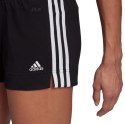 Spodenki damskie adidas Essentials Slim Shorts czarno-białe GM5523 Adidas