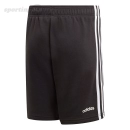 Spodenki dla dzieci adidas Essentials 3 Stripes Knit Short czarne DV1796 Adidas