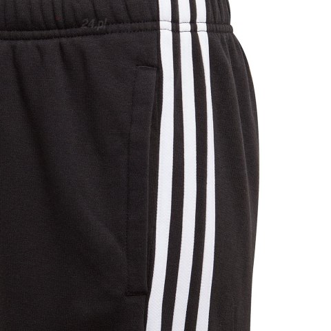 Spodenki dla dzieci adidas Essentials 3 Stripes Knit Short czarne DV1796 Adidas Spodenki dla dzieci adidas Essentials 3 Stripes Knit Short czarne DV1796 Adidas