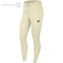 Spodnie damskie Nike Essntl Flc Mr Pnt Tight beżowe BV4099 113 Nike