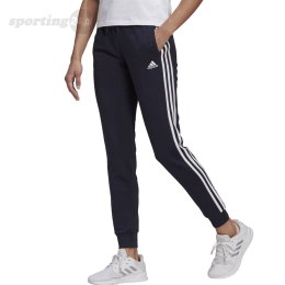 Spodnie damskie adidas Essentials Slim Tapered Cuffed Pant granatowe GM8736 Adidas