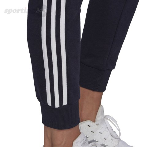 Spodnie damskie adidas Essentials Slim Tapered Cuffed Pant granatowe GM8736 Adidas Spodnie damskie adidas Essentials Slim Tapered Cuffed Pant granatowe GM8736 Adidas