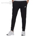 Spodnie męskie adidas Essentials Tapered Cuff Pants czarne GK9268 Adidas