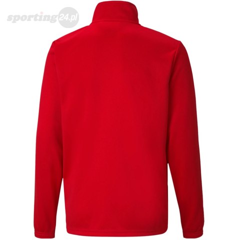 Bluza dla dzieci Puma teamRISE Training Poly Jacket Jr czerwona 657393 01 Puma Bluza dla dzieci Puma teamRISE Training Poly Jacket Jr czerwona 657393 01 Puma