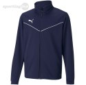 Bluza dla dzieci Puma teamRISE Training Poly Jacket Jr granatowa 657393 06 Puma