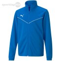 Bluza dla dzieci Puma teamRISE Training Poly Jacket Jr niebieska 657393 02 Puma