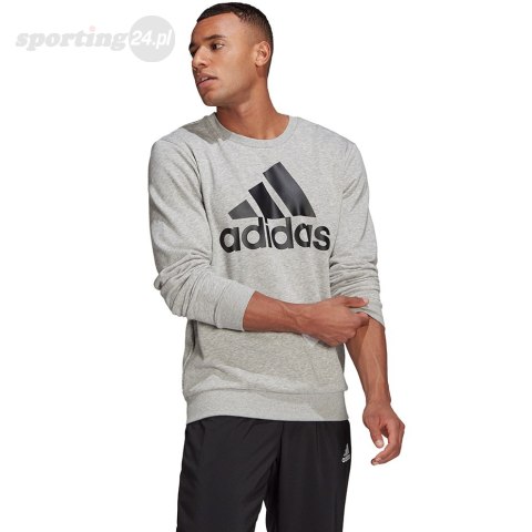 Bluza męska adidas Essentials Sweatshirt szara GK9077 Adidas Bluza męska adidas Essentials Sweatshirt szara GK9077 Adidas