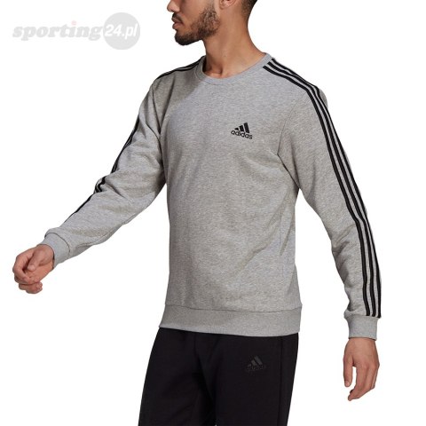 Bluza męska adidas Essentials Sweatshirt szara GK9101 Adidas Bluza męska adidas Essentials Sweatshirt szara GK9101 Adidas
