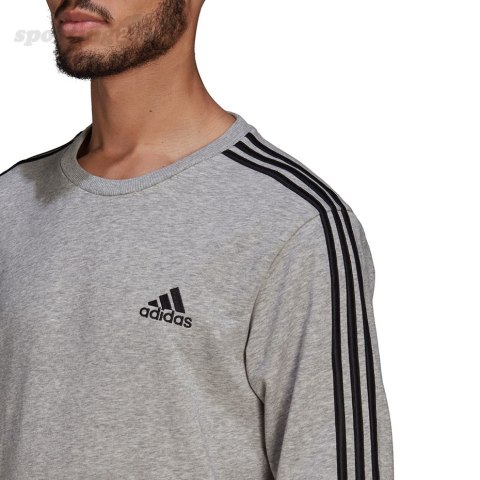Bluza męska adidas Essentials Sweatshirt szara GK9101 Adidas Bluza męska adidas Essentials Sweatshirt szara GK9101 Adidas