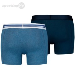 Bokserki męskie Puma Placed Logo Boxer 2P denim 906519 05 Puma