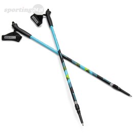 Kijki Nordic Walking Spokey Meadow niebiesko-czarno-zielone 929462 Spokey