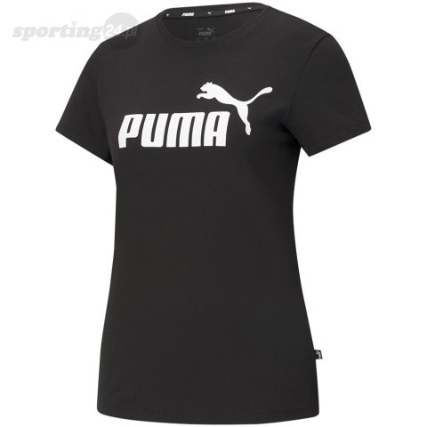 Koszulka damska Puma ESS Logo Tee czarna 586774 01 Puma Koszulka damska Puma ESS Logo Tee czarna 586774 01 Puma