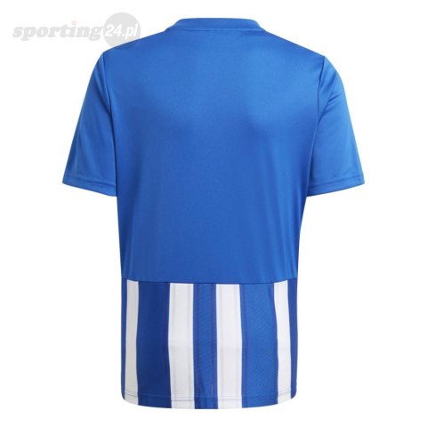 Koszulka dla dzieci adidas Striped 21 Jersey Youth biało-niebieska GH7323 Adidas teamwear Koszulka dla dzieci adidas Striped 21 Jersey Youth biało-niebieska GH7323 Adidas teamwear