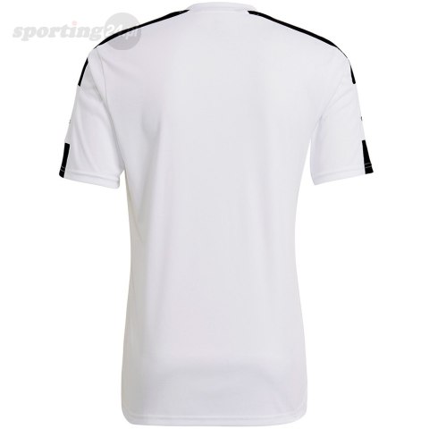 Koszulka męska adidas Squadra 21 Jersey Short Sleeve biała GN5723 Adidas teamwear Koszulka męska adidas Squadra 21 Jersey Short Sleeve biała GN5723 Adidas teamwear