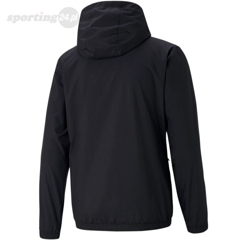 Kurtka męska Puma teamRISE All Weather Jacket czarna 657396 03 Puma Kurtka męska Puma teamRISE All Weather Jacket czarna 657396 03 Puma