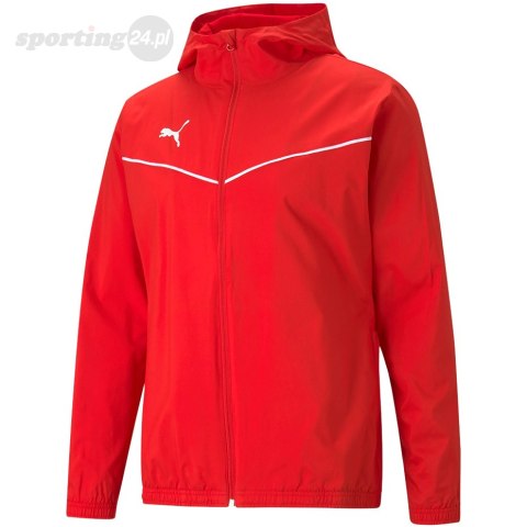 Kurtka męska Puma teamRISE All Weather Jacket czerwona 657396 01 Puma Kurtka męska Puma teamRISE All Weather Jacket czerwona 657396 01 Puma