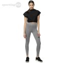 Legginsy damskie 4F średni szary melanż H4L21 LEG010 24M 4F Legginsy damskie 4F średni szary melanż H4L21 LEG010 24M 4F