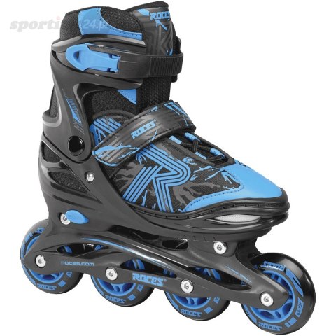 Łyżworolki Roces Jokey 3.0 Boy czarno-niebieskie 400845 01 Roces Łyżworolki Roces Jokey 3.0 Boy czarno-niebieskie 400845 01 Roces