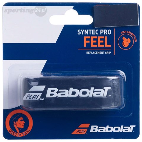 Owijka Babolat Syntec Feel Pro czarna 670051 105 Babolat Owijka Babolat Syntec Feel Pro czarna 670051 105 Babolat
