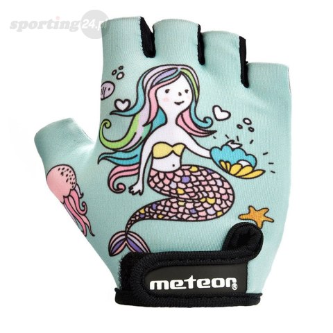 Rękawiczki rowerowe dla dzieci Meteor Mermaid Jr 26169-26170-26171 Meteor Rękawiczki rowerowe dla dzieci Meteor Mermaid Jr 26169-26170-26171 Meteor