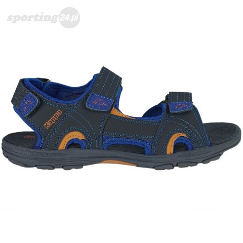 Sandały dla dzieci Kappa Early II K Footwear Kids granatowo-pomarańczowe 260373K 6744 Kappa Sandały dla dzieci Kappa Early II K Footwear Kids granatowo-pomarańczowe 260373K 6744 Kappa