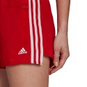 Spodenki damskie adidas Woven 3-Stripes Sport Shorts czerwone GN3108 Adidas