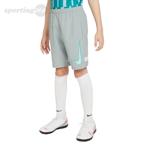 Spodenki dla dzieci Nike NK Df Academy Shrt Wp Gx szare CV1469 019 Nike Football Spodenki dla dzieci Nike NK Df Academy Shrt Wp Gx szare CV1469 019 Nike Football