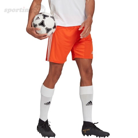 Spodenki męskie adidas Squadra 21 Short pomarańczowe GN8084 Adidas teamwear Spodenki męskie adidas Squadra 21 Short pomarańczowe GN8084 Adidas teamwear