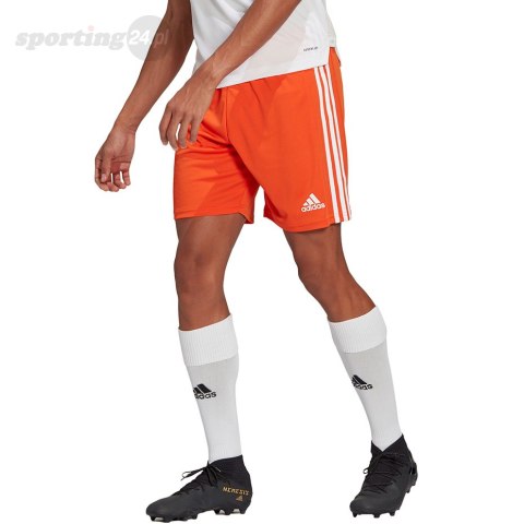 Spodenki męskie adidas Squadra 21 Short pomarańczowe GN8084 Adidas teamwear Spodenki męskie adidas Squadra 21 Short pomarańczowe GN8084 Adidas teamwear