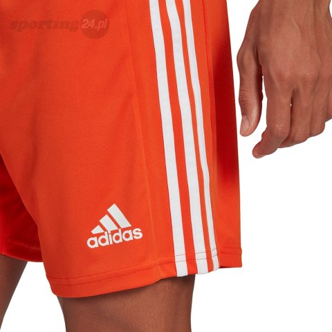 Spodenki męskie adidas Squadra 21 Short pomarańczowe GN8084 Adidas teamwear Spodenki męskie adidas Squadra 21 Short pomarańczowe GN8084 Adidas teamwear