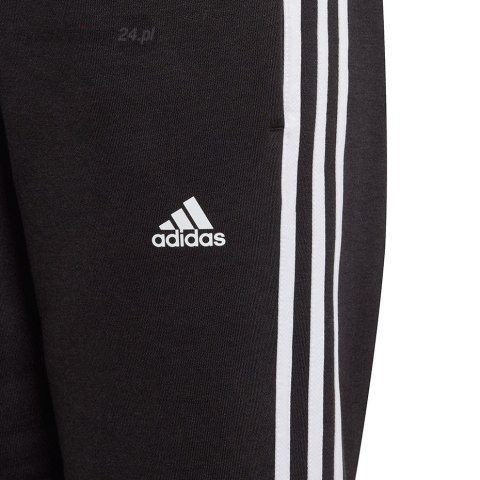 Spodnie dla dzieci adidas Essentials 3 Stripes Pant czarne GQ8897 Adidas Spodnie dla dzieci adidas Essentials 3 Stripes Pant czarne GQ8897 Adidas