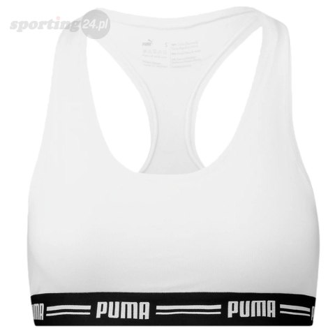 Stanik damski sportowy Puma Racer Back Top 1P Hang biały 907862 05 Puma Stanik damski sportowy Puma Racer Back Top 1P Hang biały 907862 05 Puma