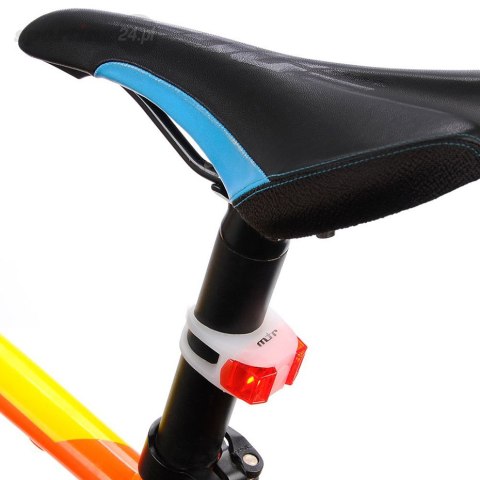 Zestaw lampek rowerowych Meteor Flex białe 31528 Meteor Zestaw lampek rowerowych Meteor Flex białe 31528 Meteor