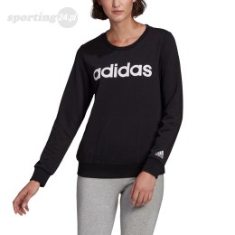 Bluza damska adidas Essentials Linear Sweatshirt czarna GL0718 Adidas