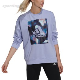 Bluza damska adidas U4U Soft Knit Swe fioletowa GS3879 Adidas