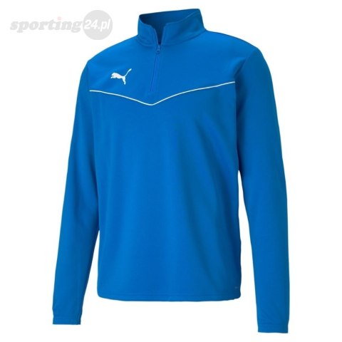 Bluza męska Puma teamRISE 1 4 Zip Top niebieska 657394 02 Puma Bluza męska Puma teamRISE 1 4 Zip Top niebieska 657394 02 Puma