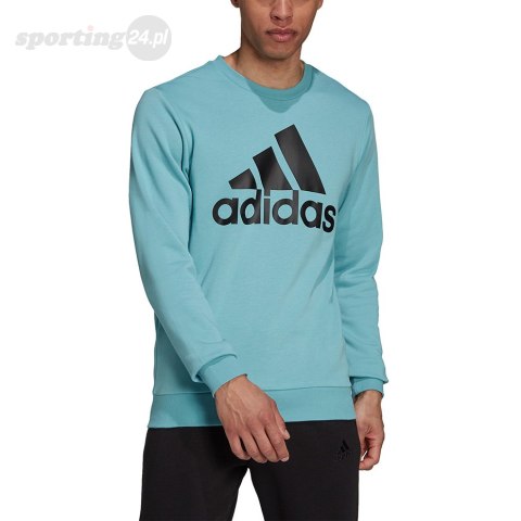 Bluza męska adidas Essentials Big Logo Sweatshirt niebieska H12163 Adidas Bluza męska adidas Essentials Big Logo Sweatshirt niebieska H12163 Adidas