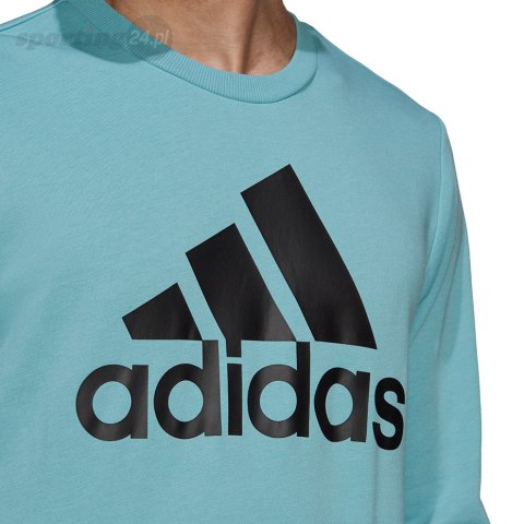 Bluza męska adidas Essentials Big Logo Sweatshirt niebieska H12163 Adidas Bluza męska adidas Essentials Big Logo Sweatshirt niebieska H12163 Adidas