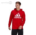 Bluza męska adidas Essentials Big Logo czerwona GV0249 Adidas