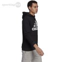 Bluza męska adidas Essentials Fleece Big Logo Hoodie czarna GK9220 Adidas