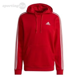 Bluza męska adidas Essentials Fleece czerwona GU2523 Adidas