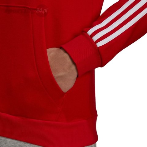 Bluza męska adidas Essentials Fleece czerwona GU2523 Adidas Bluza męska adidas Essentials Fleece czerwona GU2523 Adidas