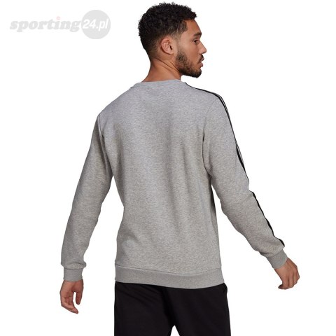 Bluza męska adidas Essentials Sweatshirt szara GK9110 Adidas Bluza męska adidas Essentials Sweatshirt szara GK9110 Adidas