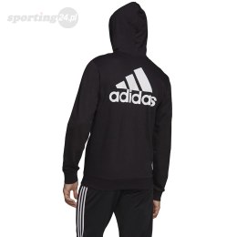 Bluza męska adidas M BL FT FZ HD czarna GK9044 Adidas