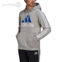 Bluza męska adidas Mens Essentials Hoodie szara GV5249 Adidas