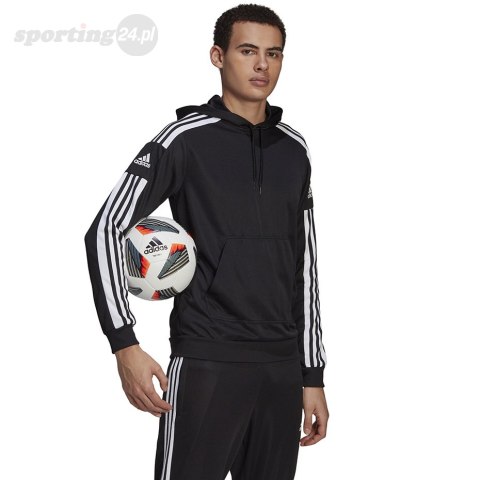 Bluza męska adidas Squadra 21 Hoodie czarna GK9548 Adidas teamwear Bluza męska adidas Squadra 21 Hoodie czarna GK9548 Adidas teamwear